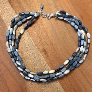 Elegant Multi-Strand Shell Necklace